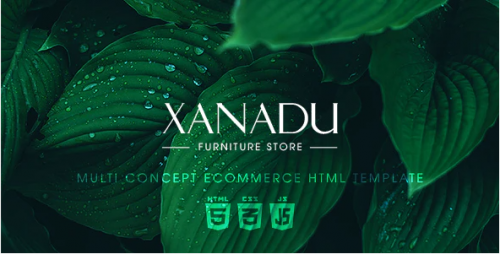Xanadu – Multi Concept eCommerce HTML Template xanadu – multi concept ecommerce html template