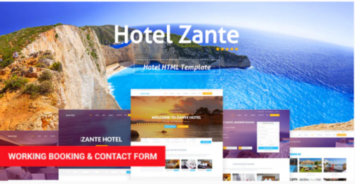 Zante – Hotel Template zante hotel template