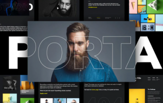 Porta – Creative Portfolio Template Kit v