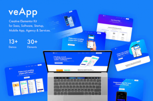 veApp – Mobile Startup Template Kit veapp mobile startup template kit
