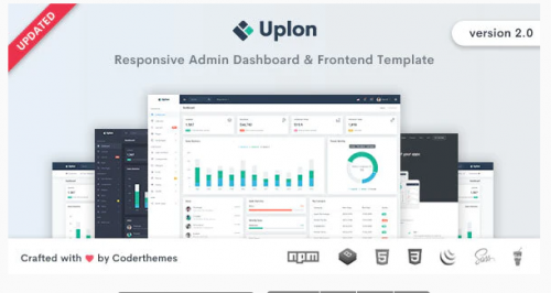 Uplon – Admin & Dashboard Template