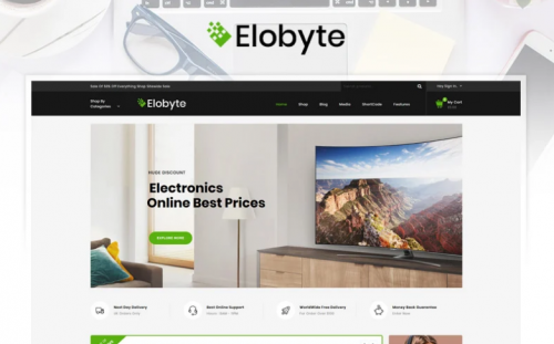 Elobyte – Electronics Store WooCommerce Theme