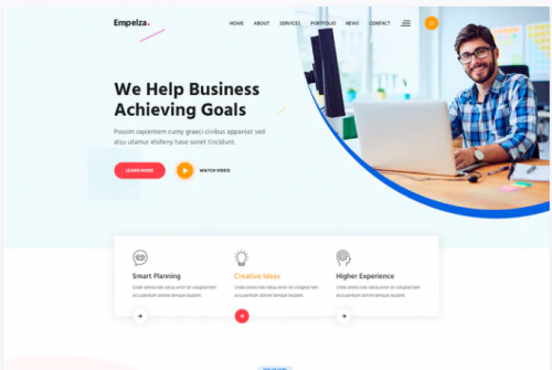 Summit Conference – Landing Page PSD Template