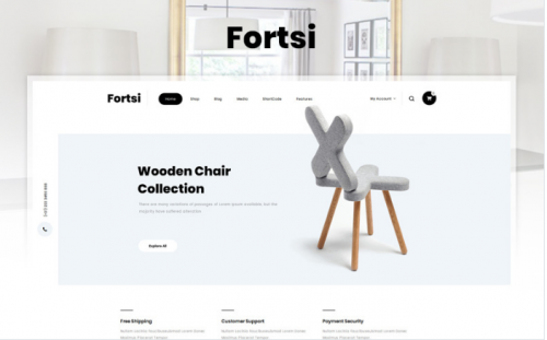 Fortsi – Furniture Store WooCommerce Theme