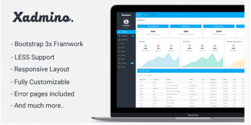 Xadmino – Admin & Dashboard Template