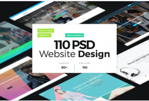 110 PSD Website Design psd website design