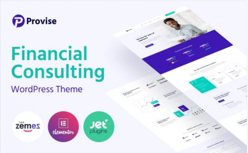 Provise – Special Financial Consulting WordPress Theme
