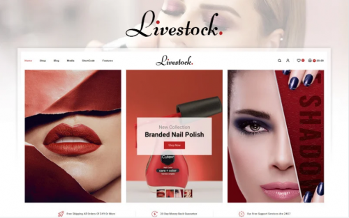 LiveStock Multipurpose Store WooCommerce Theme