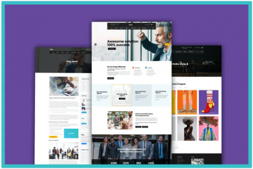 Build your Own Website Business Agency Template