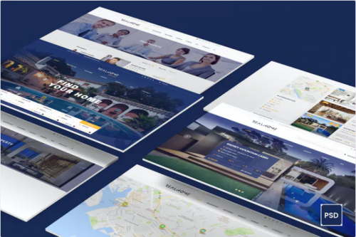 RealHome – Versatile Real Estate PSD Template