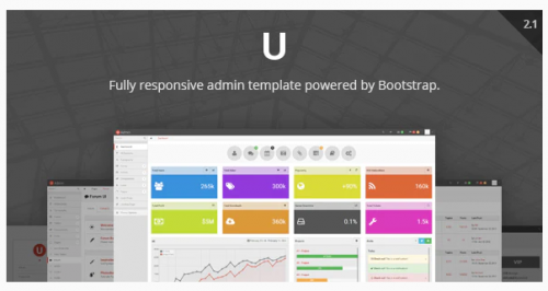 uAdmin – Responsive Admin Dashboard Template