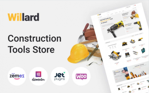 Willard – Tools & Hardware WooCommerce Theme