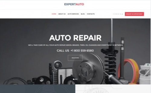 ExpertAuto – Mechanic WordPress Theme