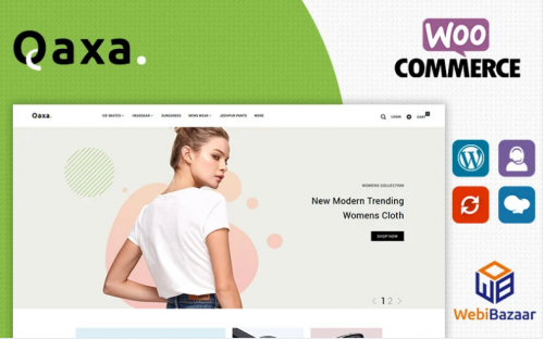 Qaxa Responsive WooCommerce Theme