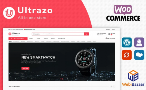 Ultrazo Electronics WooCommerce Theme