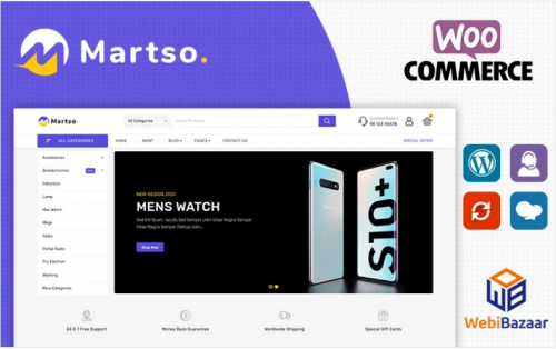 Martso – Multipurpose Electronics Premium WooCommerce Theme