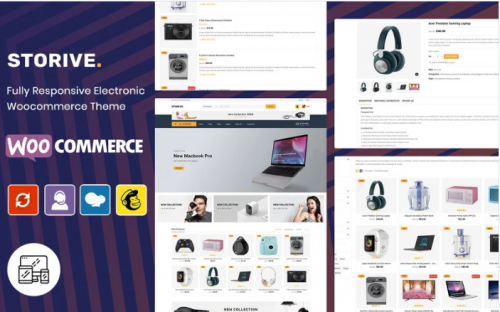 Storive – Online ECommerce Super Market WooCommerce Theme