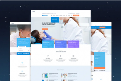 MedicalPRO – Health and Medical PSD Template
