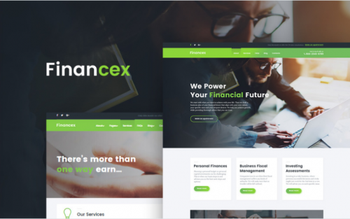 Financex – Financial Advisor WordPress Theme