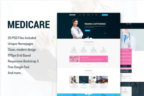 Summit Conference – Landing Page PSD Template