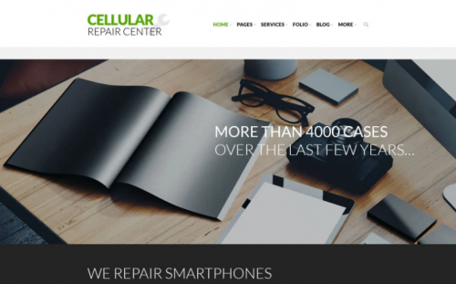 Cellular Repair Center WordPress Theme
