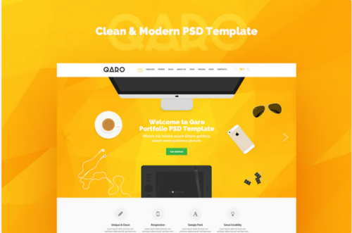 Summit Conference – Landing Page PSD Template