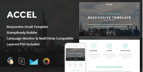 Accel – Responsive Email + StampReady Builder accel responsive email stampready builder