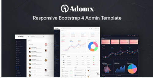 Adomx – Admin Dashboard HTML Template adomx admin dashboard html template