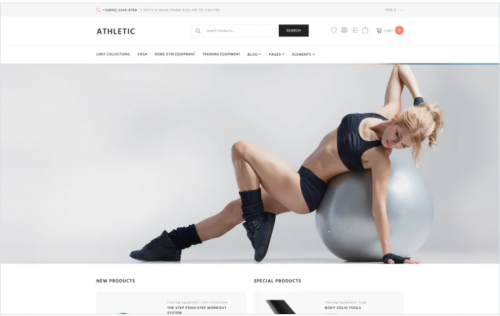 Athletic – Sports Store WooCommerce Theme athletic sports store woocommerce theme