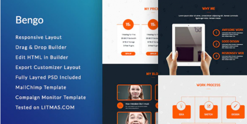 Bengo – Corporate Email Template + Builder Access bengo corporate email template builder access