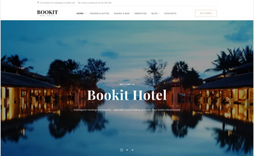 Bookit – Small Hotel WordPress Theme bookit small hotel wordpress theme