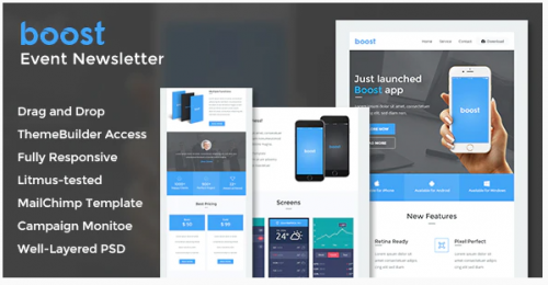 Boost – App Promotional Email + Online Builder Access boost app promotional email online builder access