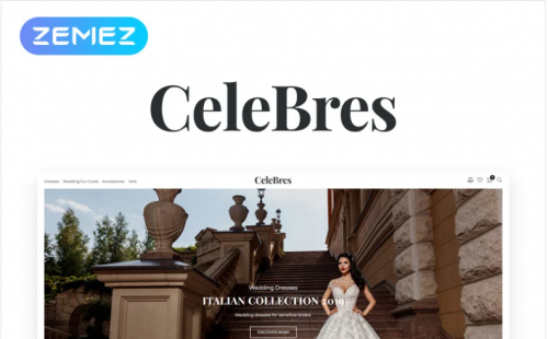 CeleBres – Wedding Salon ECommerce Modern Elementor WooCommerce Theme celebres wedding salon ecommerce modern elementor woocommerce theme