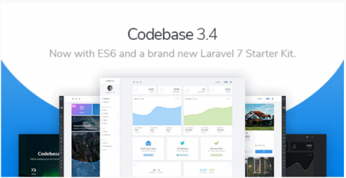 Codebase – Bootstrap 4 Admin Dashboard Template & Laravel 7 Starter Kit codebase bootstrap admin dashboard template laravel starter kit