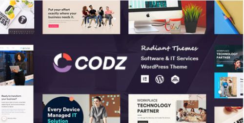 Codz – Software & IT Services Theme 1.0.3 codz software it services theme