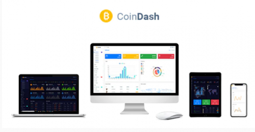 Cryptocurrency Dashboard Admin Template – Coindash cryptocurrency dashboard admin template coindash