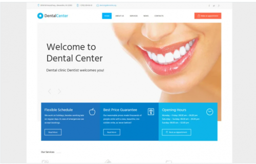 Dentalcenter – Dental Clinic Responsive WordPress Theme dentalcenter dental clinic responsive wordpress theme