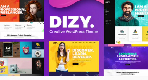 Dizy – Creative Portfolio Theme 1.1.5 dizy creative portfolio theme