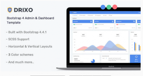 Drixo – Admin & Dashboard Template drixo admin dashboard template