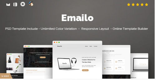 Emailo – Responsive Email and Newsletter Template emailo responsive email and newsletter template