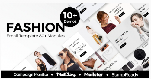 Fashion – Ecommerce Responsive Email Template With StampReady, Mailster, Mailchimp, Campaign Monitor fashion ecommerce responsive email template with stampready mailster mailchimp campaign monitor