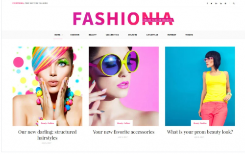 Fashionia – Online Fashion Magazine Responsive WordPress Theme fashionia online fashion magazine responsive wordpress theme