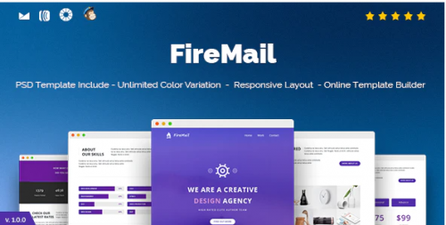 FireMail – Responsive Email + Online Template Builder firemail responsive email online template builder
