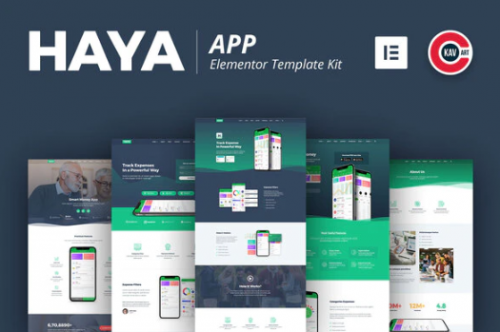 Haya – App Template Kit haya app template kit
