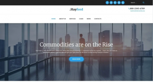 Hayford – Investment Consulting Services Responsive WordPress Theme hayford investment consulting services responsive wordpress theme