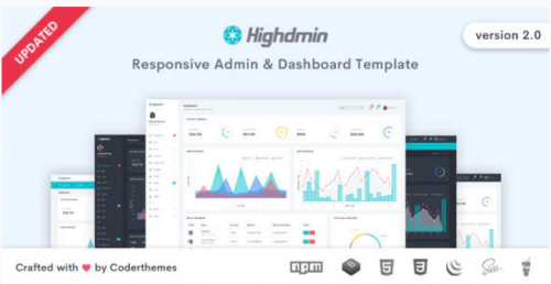 Highdmin – Admin & Dashboard Template highdmin admin dashboard template