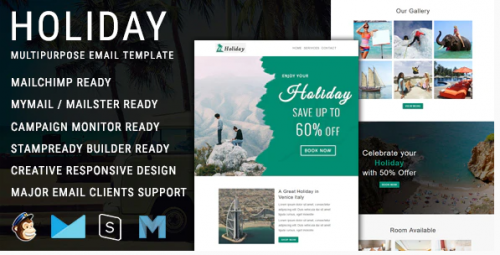 Holiday – Multipurpose Responsive Email Template holiday multipurpose responsive email template