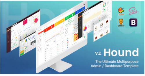 Hound – The Ultimate Multipurpose Admin Template hound the ultimate multipurpose admin template