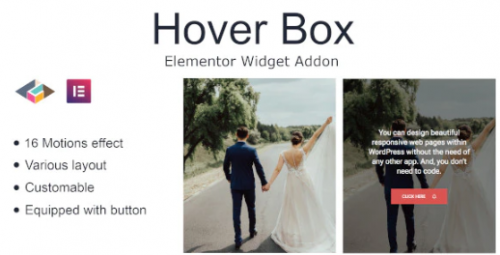 Hover Box Elementor Page Builder Addon 1.0 hover box elementor page builder addon