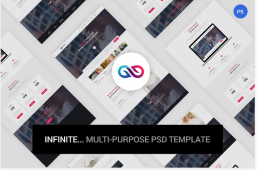 Infinite – Multi-Purpose PSD Template infinite multi purpose psd template